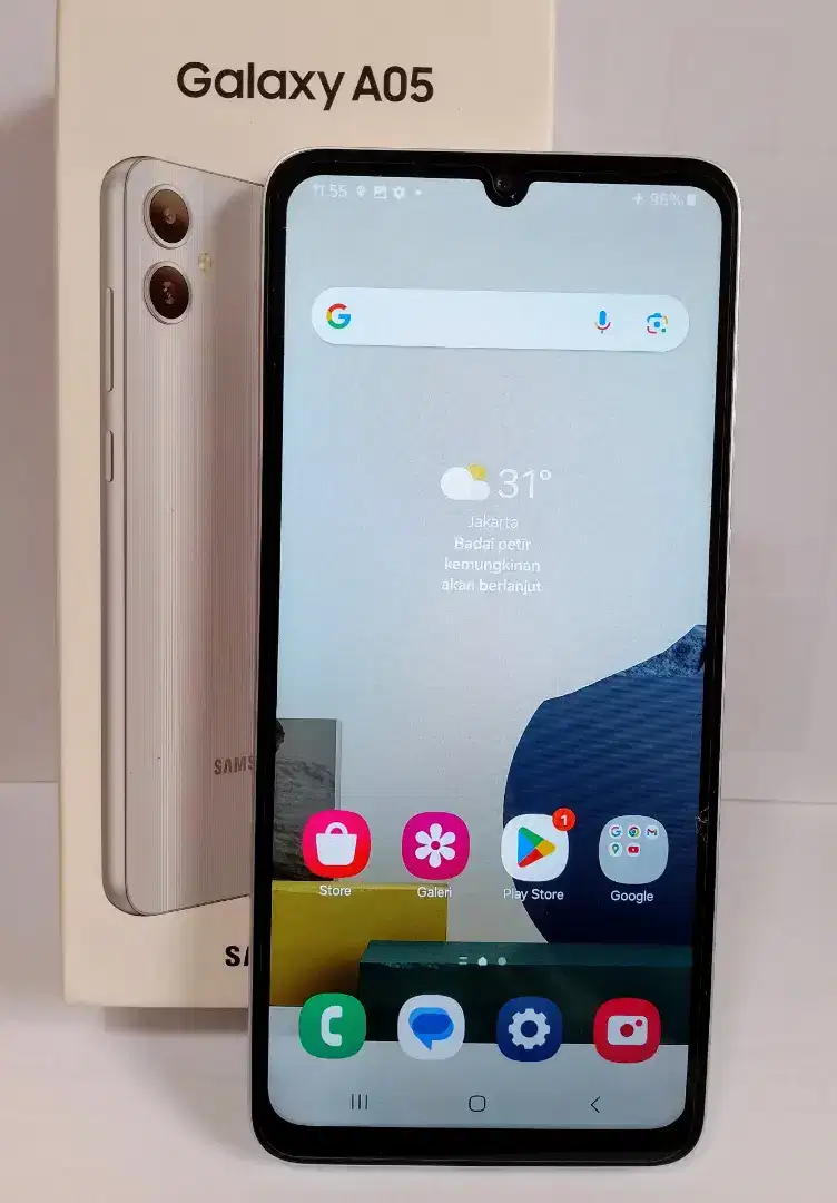 Samsung A05 Ram 4+4/64 Mulus Fullset