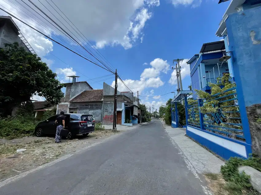 Tanah Cluster Dekat UGM, Timur Jl Kaliurang km 7; Cocok Kos pun Hunian