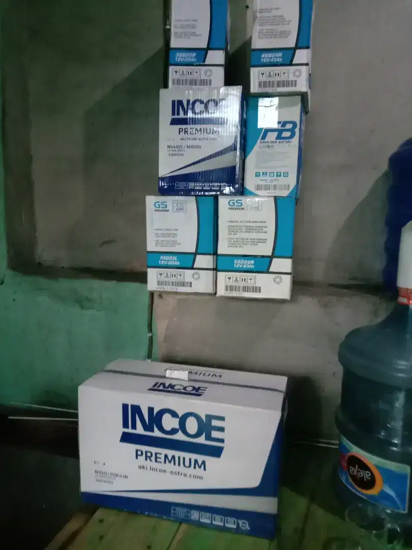 Jual aki /accu baru dan second