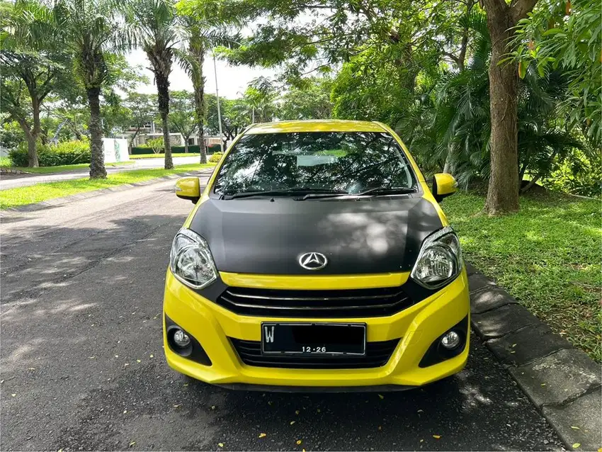 Daihatsu Ayla X Manual 2021 Plat W low km 43rb
