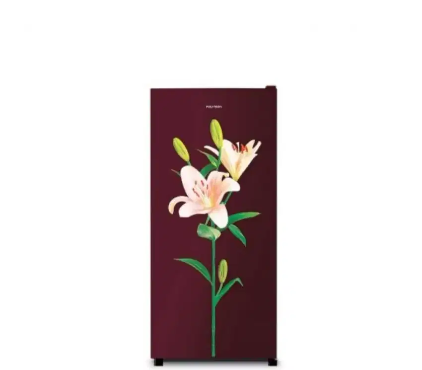KULKAS 1 PINTU POLYTRON METALLIC SERIES PRB 187