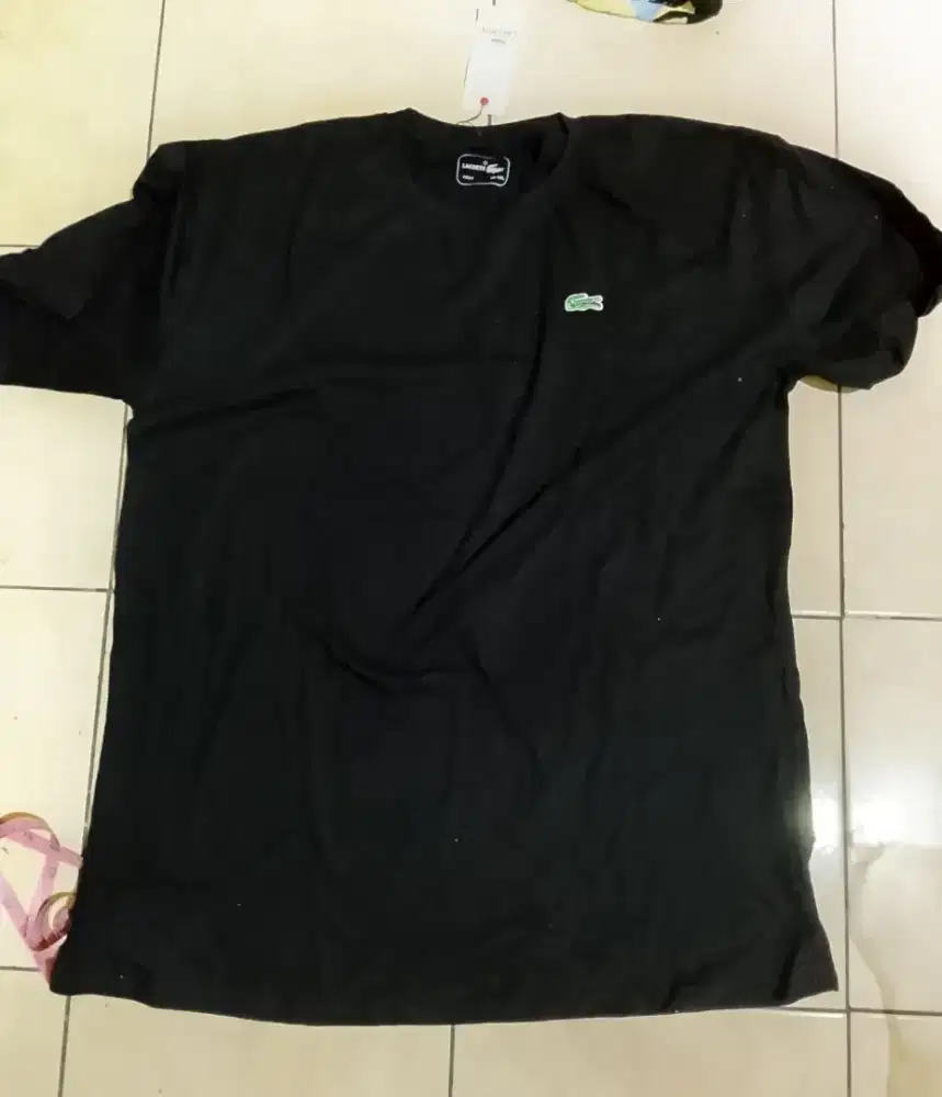 Lacoste BNWT Tee Black