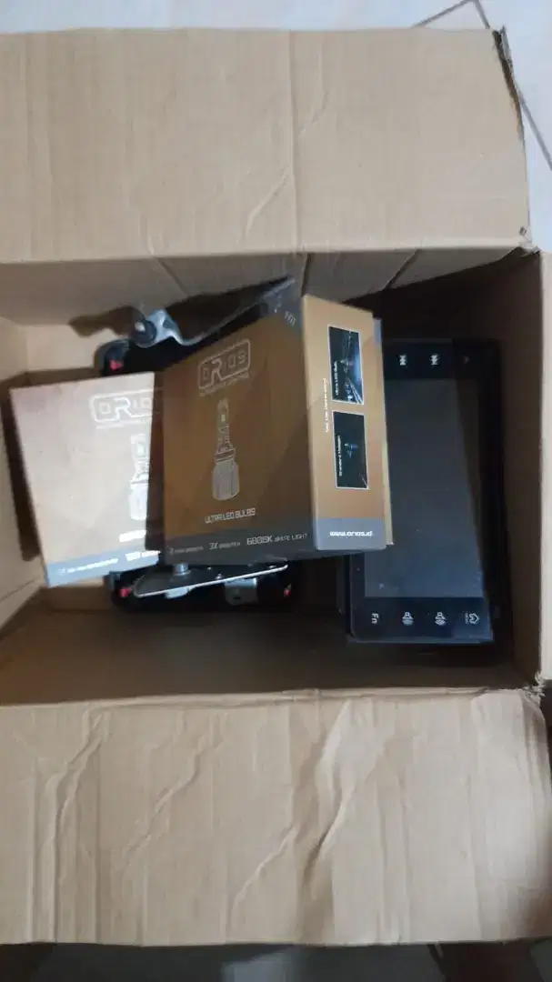Lampu Orios dan Head unit Xenia R sporty
