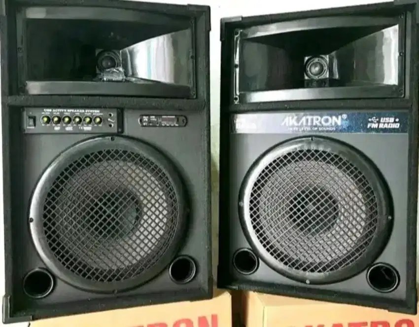 SEPASANG SPEAKER AKTIF BLUETOOTH 12IN