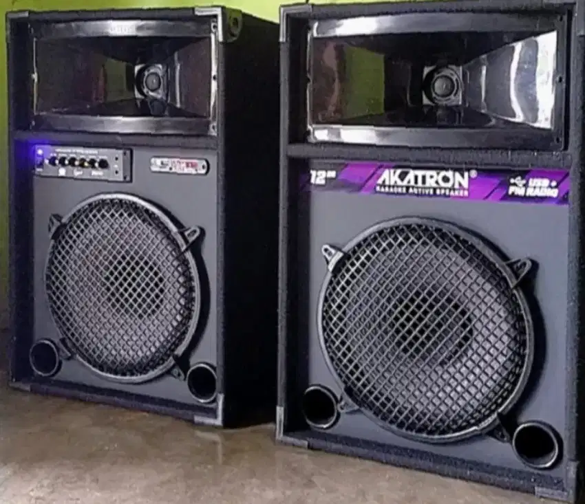 SEPASANG SPEAKER AKTIF BLUETOOTH 12IN
