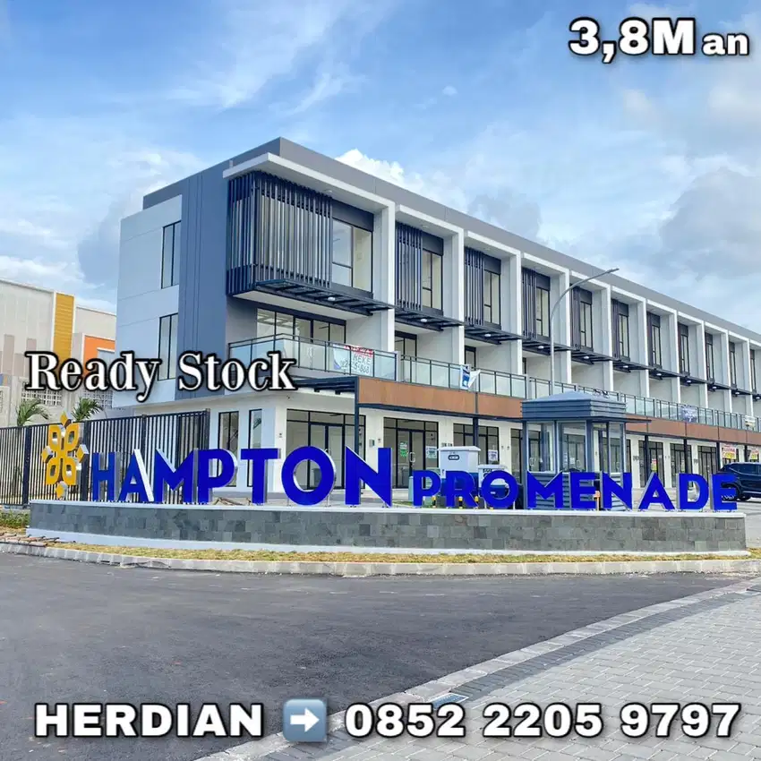 Dijual Ruko Ready Gandeng 3 di Gading Serpong
