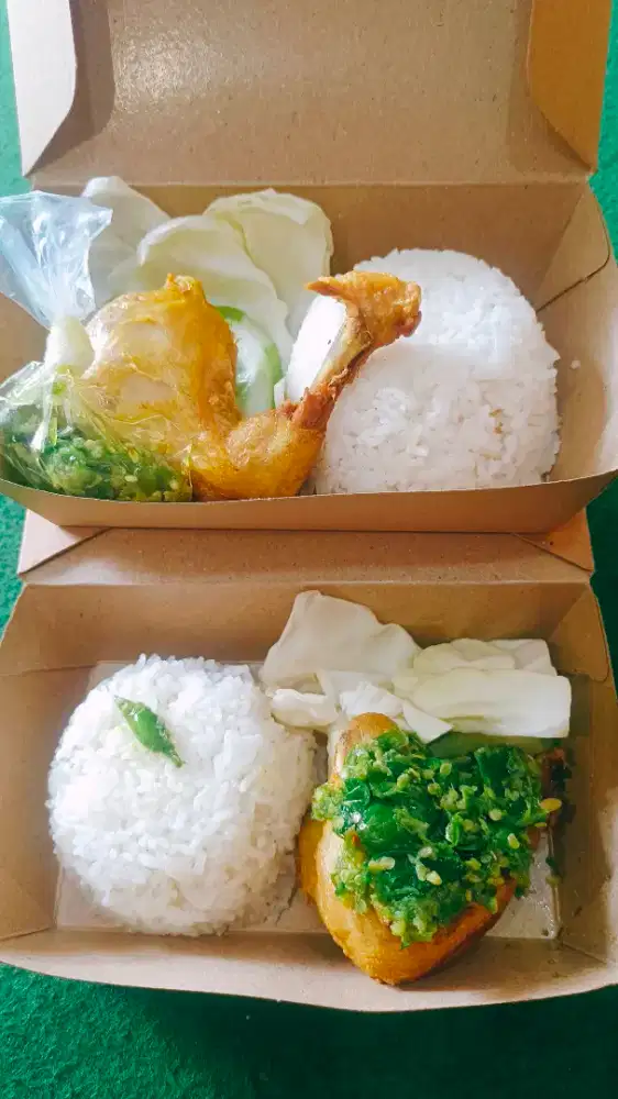 Paket Ayam Sambel Cabe Ijo