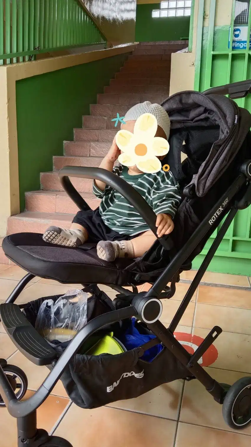 STROLLER BABY DOES BISA BERPUTAR 360 derajat up to 20kg