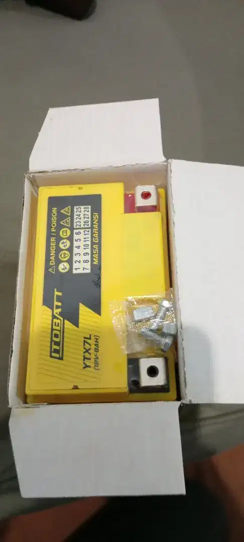 aki / accu kering motor Xmax Nmax R25 original