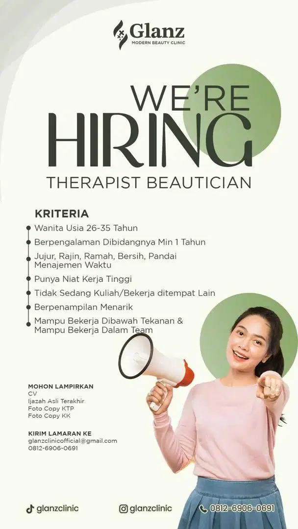 Di butuhkan segera