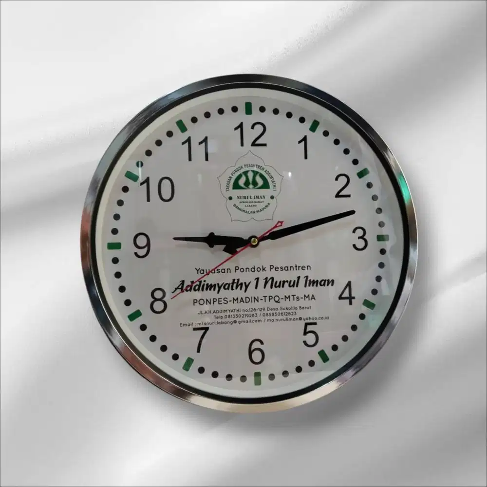 Souvenir Jam dinding Desain Suka Suka Full Warna Ulang Tahun Promosi