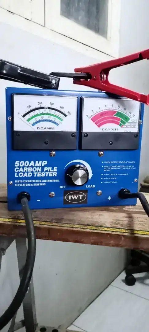 500 Ampere Battery Load Tester