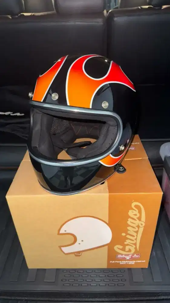 Helm Biltwell Gringo Dice Flames