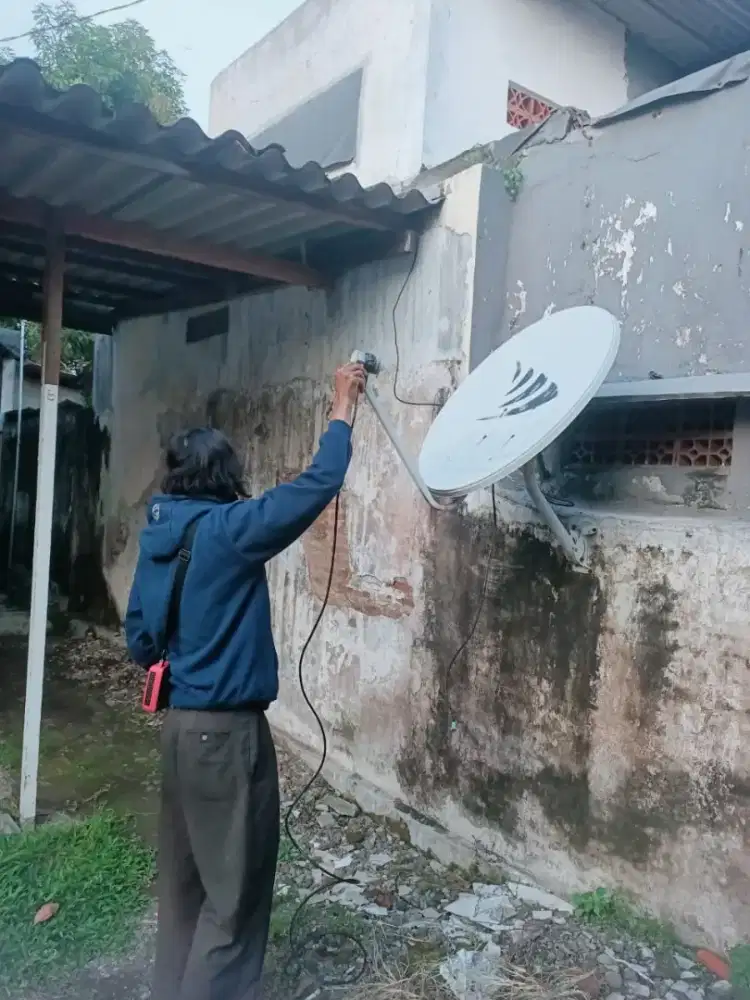 Parabola.pemasangan perbaikan
