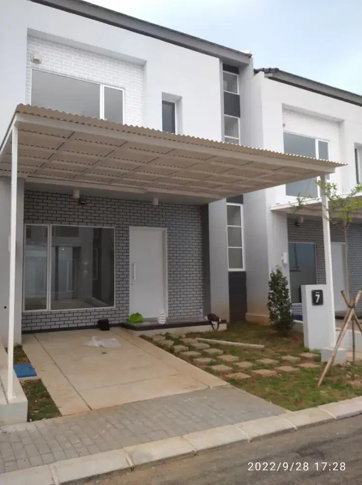 Kanopi alderon satu layer 350.000/ m Bonus talang air