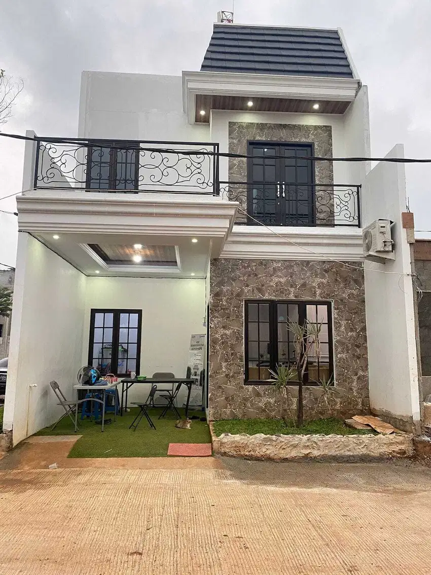 RUMAH CIBUBUR 2 LANTAI FREE BIAYA ALL IN DP 0 DEKAT ST LRT HARJAMUKTI