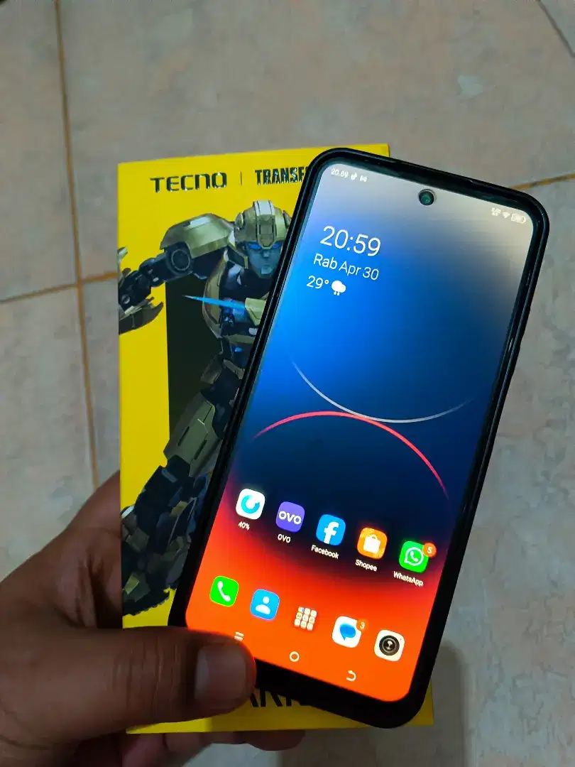 TECNO Spark Go 1 Ram 4+4/128 Fullset