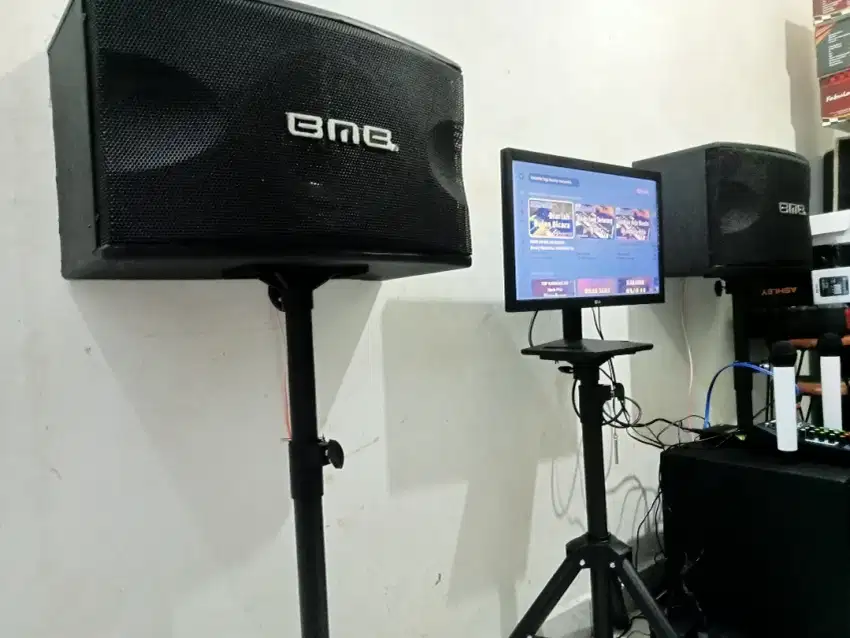 PAKET KARAOKE BMB + MONITOR ANDROID
