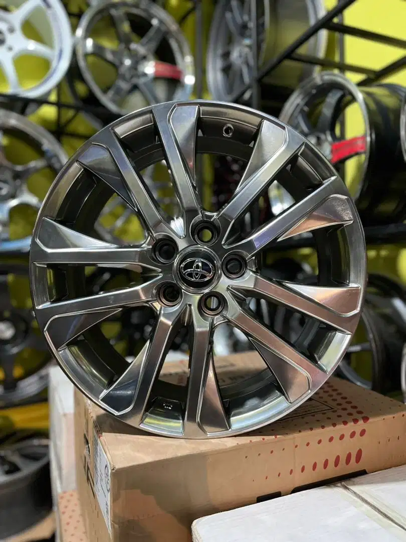 VELG INNOVA ZENIX R18 H5*114 RUSH,CAMRY,TERIOS,XPANDER,ALPHARD,HARIER
