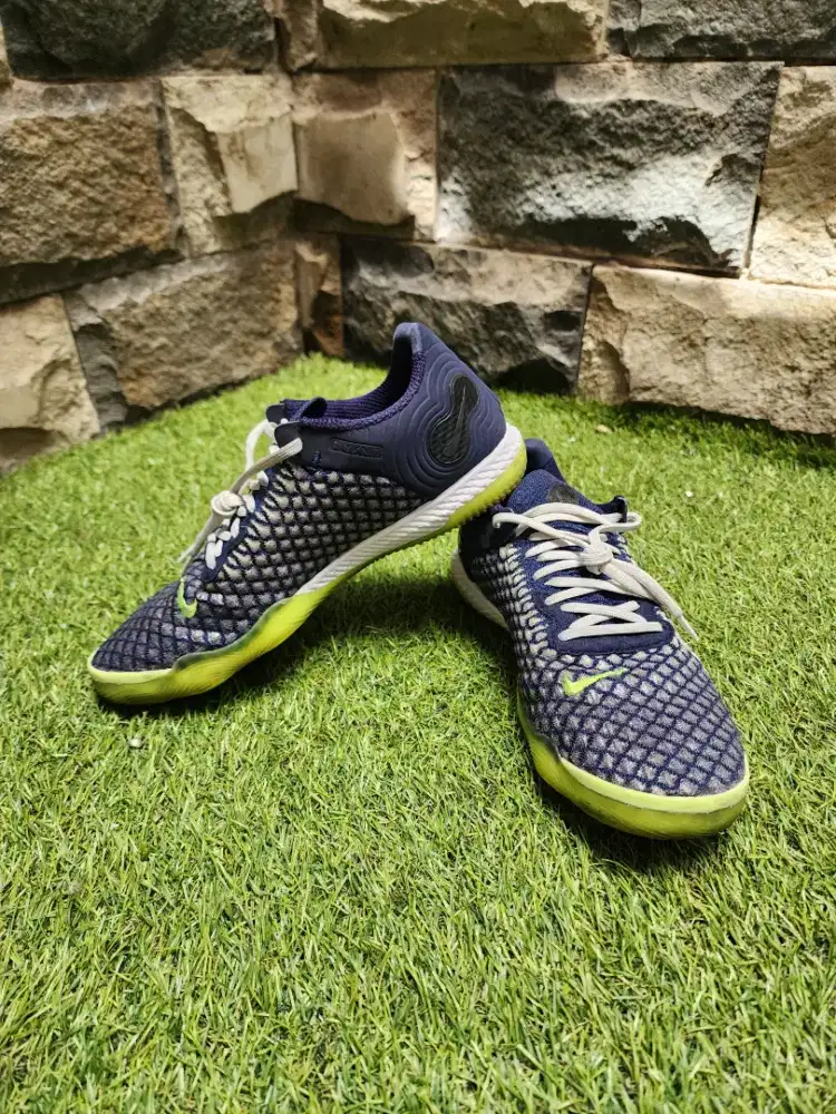 NIKE REACT GATO BIRU FUTSAL