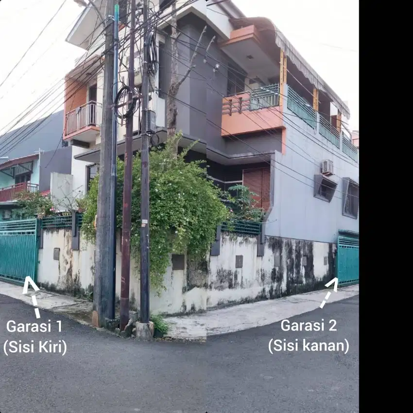 DIJUAL RUMAH DI KOMPLEKS RANCHO INDAH JAKARTA LOKASI HOOK MURAH NEGO