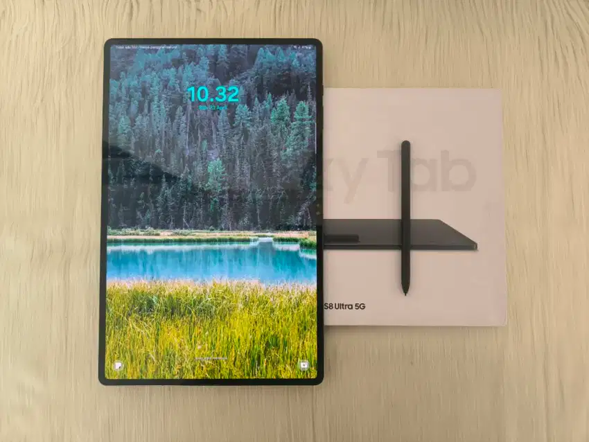 Samsung Galaxy Tab S8 Ultra 5G 12/256 - Istimewa, Ex Garansi Resmi