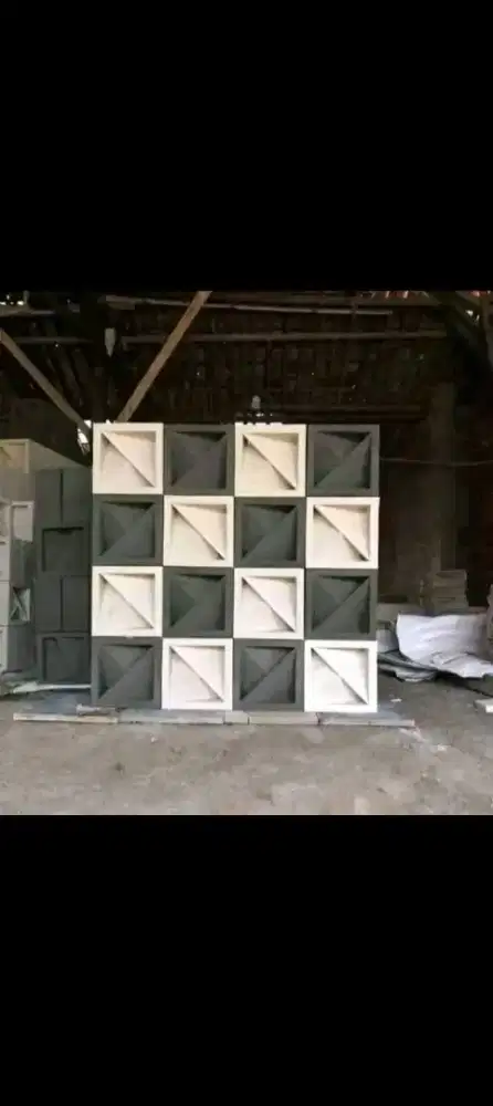 Roster beton minimalis