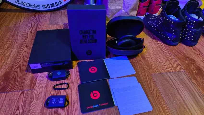 Beats Studio 3 Wireless Original Fullset Gress No Minus
