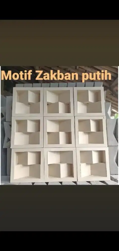 Roster beton minimalis