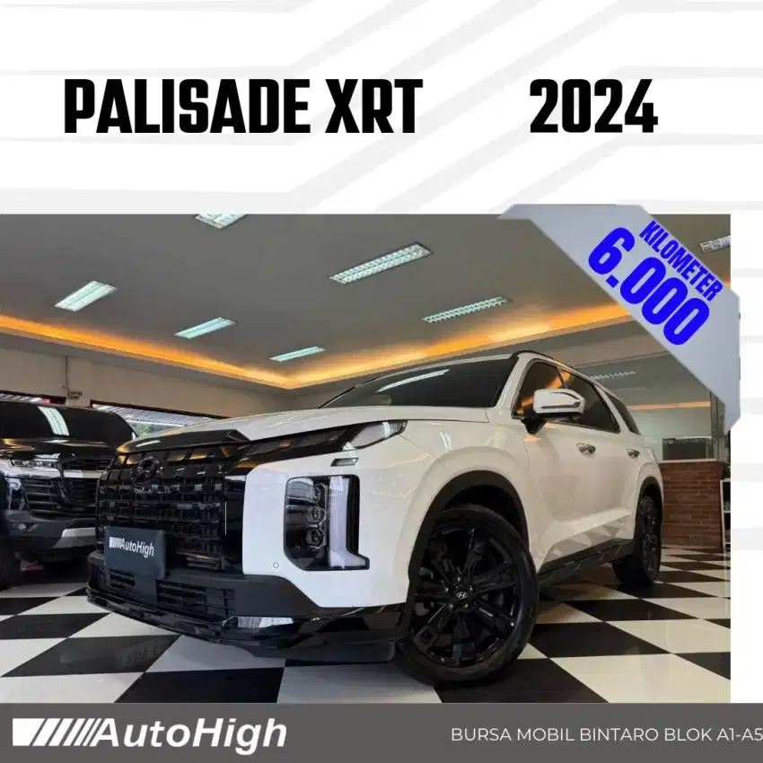 DP10% [Km6.000] Palisade XRT 2024 White Reg 2023 #AUTOHIGH
