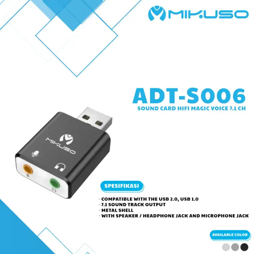 Sound card mikuso