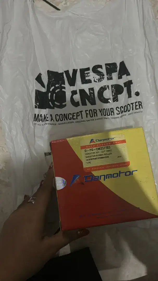 Spare part vespa LX