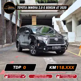 2020 Toyota Kijang Innova 2.0 G Luxury Captain Seat AT Hitam 2.0G
