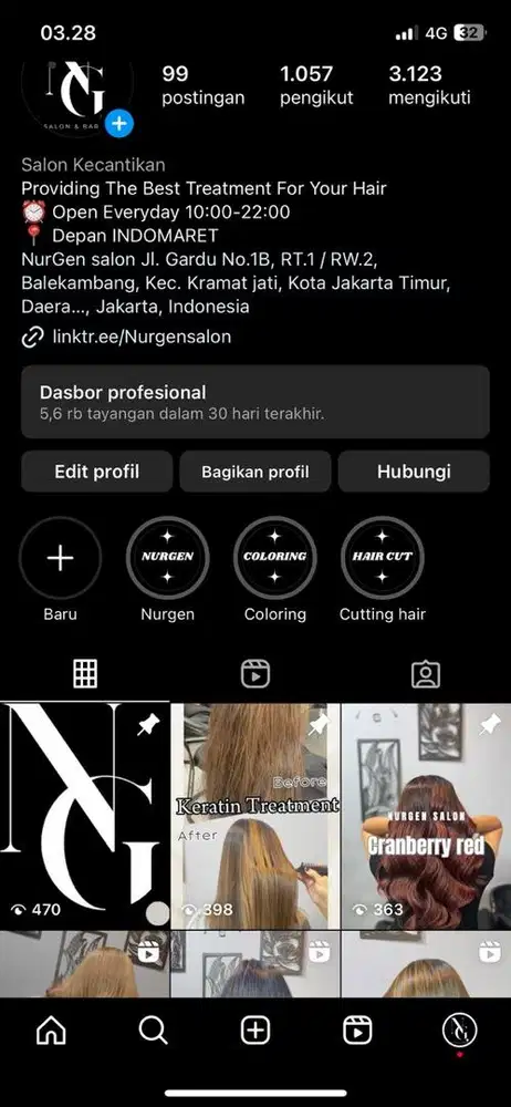 Lowongan kerja hairstylist