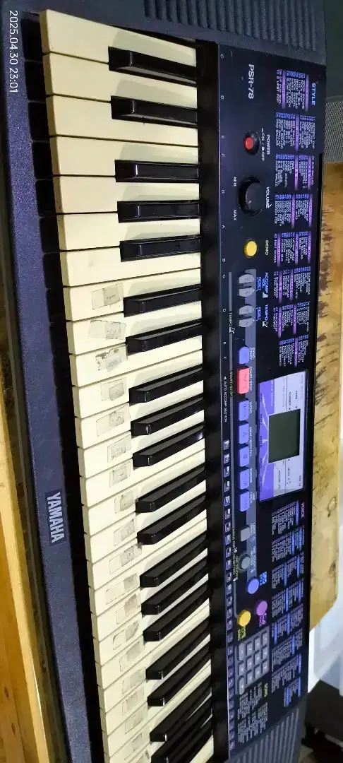 Mau JUAL keyboard YAMAHA PSR-78