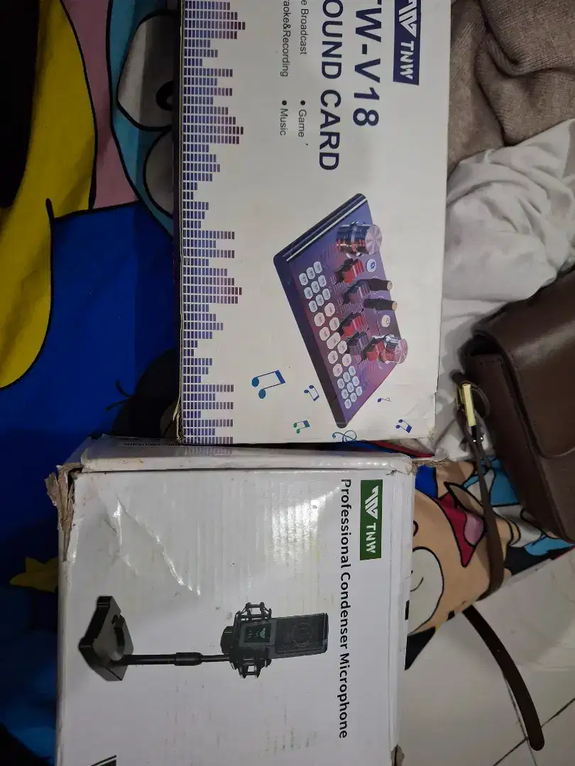 SOUND CARD PLUS CONDENSER MICROPHONE TNW