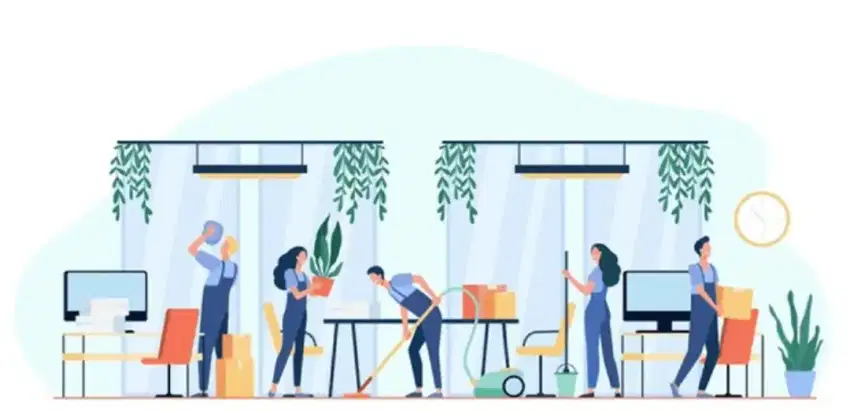 Cleaning service merangkap administasi