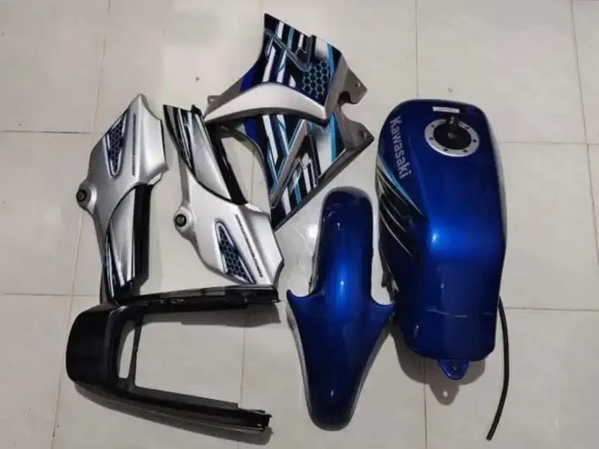 Tangki body ninja sudah repair cat ulang