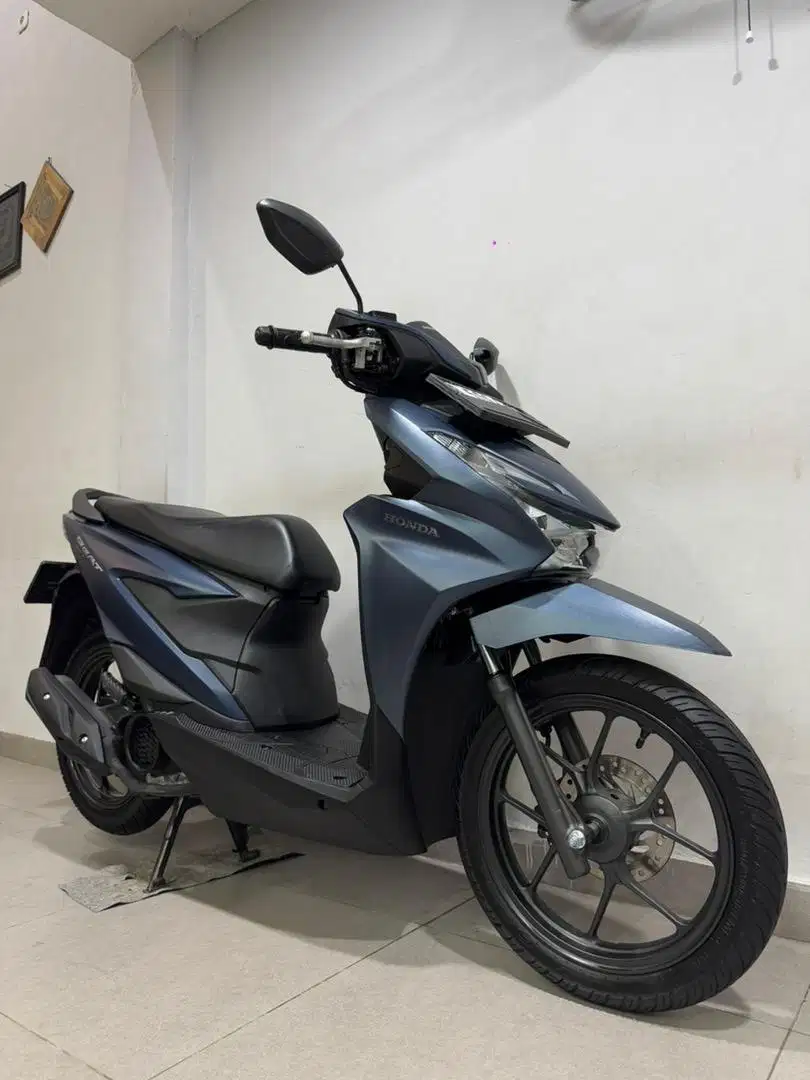 Beat New Smartkey Keyless 2025 BIRU Istimewa Plat Jkt nik 2024 ABBA