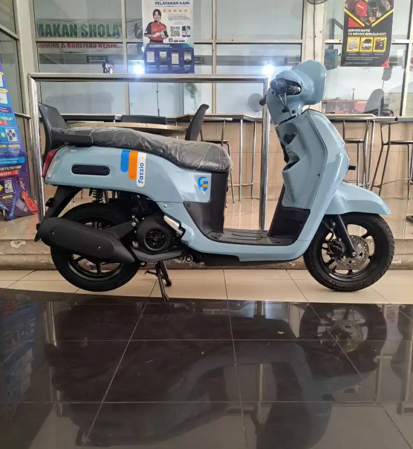 Fazzio neo hybrid conected biru langit