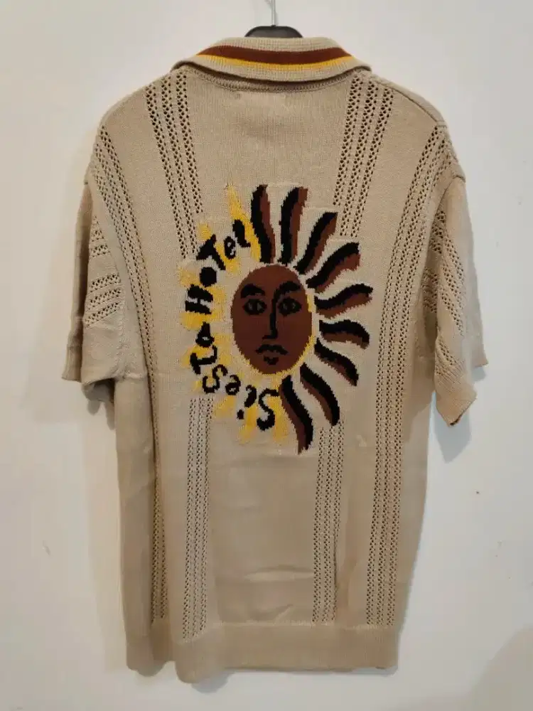 ZARA SWEATER idigo print