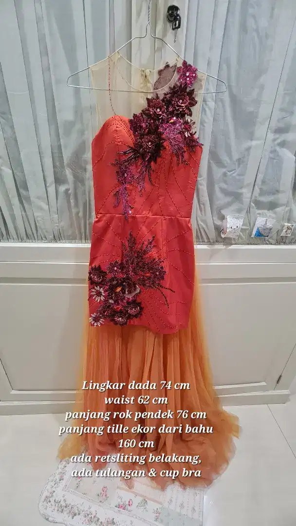 Dress Pesta Sweet seventen /photoshoot size S