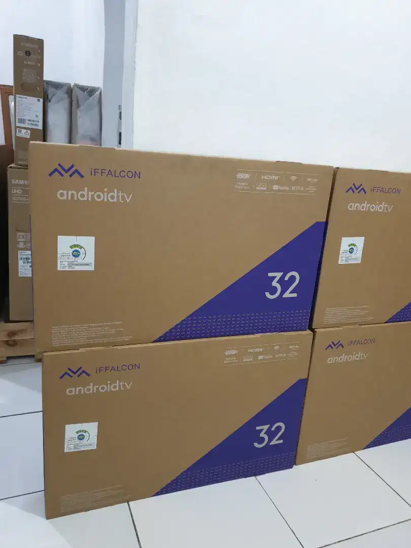 iFFALCON ( TCL ) AndroidTV 32 inch. 100 % Gres pabrik, bisa COD