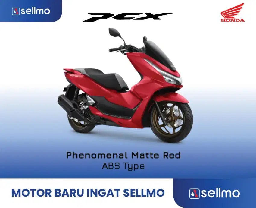 PROMO MOTOR BARU PCX CBS PCX ABS & PCX ABS ROADSYNC DP MULAI 1 JT AN
