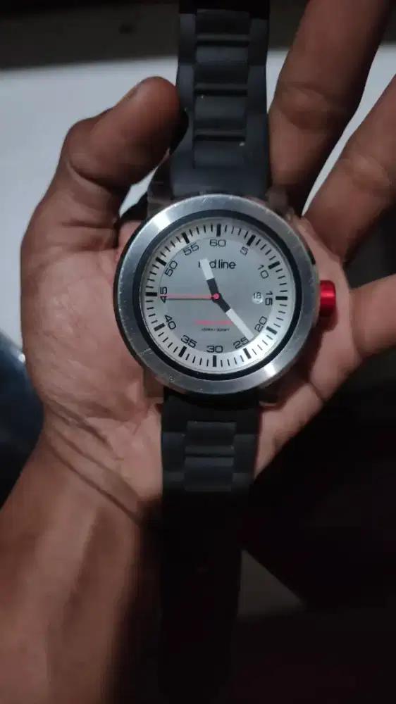 Jam Tangan RED LINE Torque Sport : Silver dial LIMITED EDITION