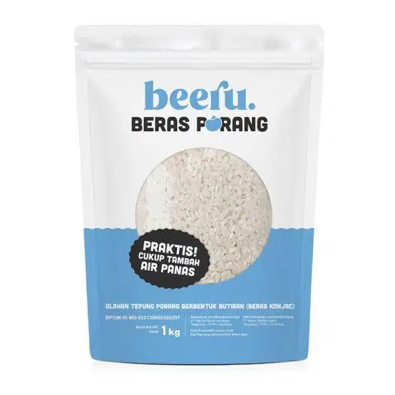 Berru Beras Porang Kemasan 1kg