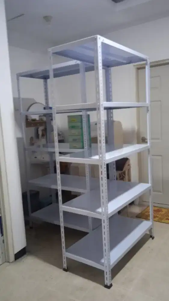 Rak besi siku serbaguna rak besi siku lubang rak besi siku 5 susun