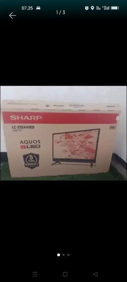 Televisi led Sharp Aquos 40 inch analog like new