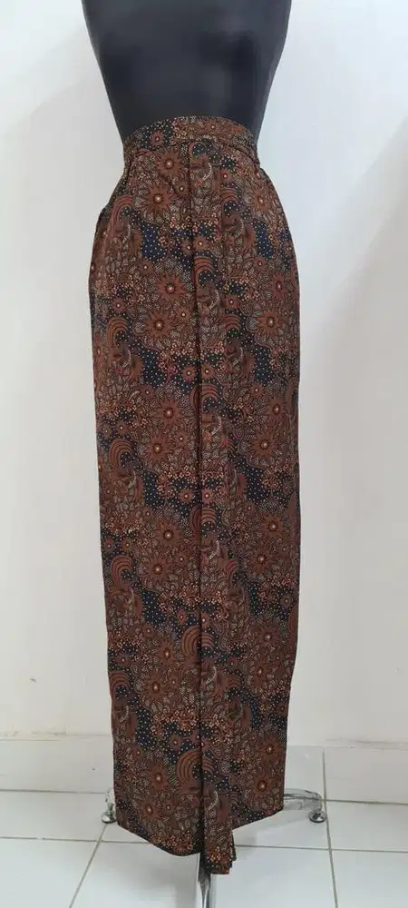 Rok batik premium klasik, rok batik coklat, rok batik katun