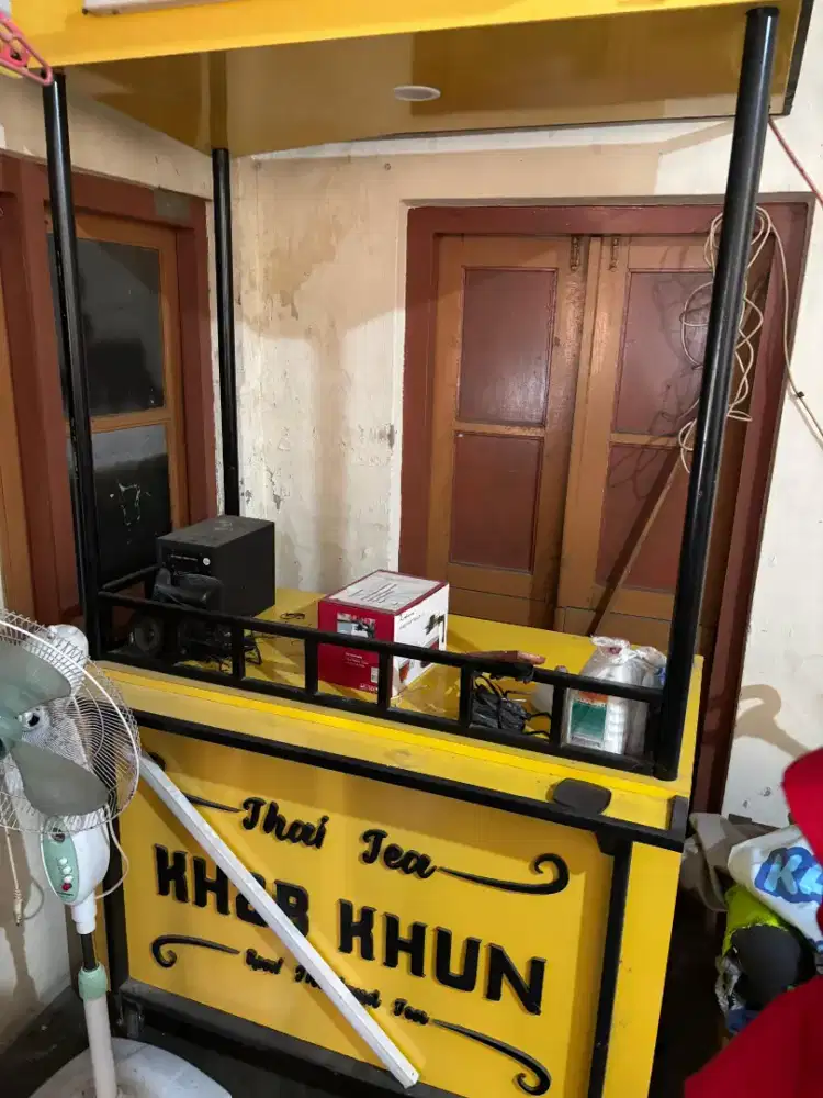 Jual gerobak thai tea, kondisi masih bagus